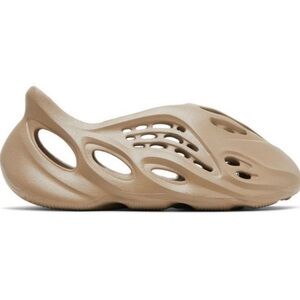 Adidas Tan Slip-On Clog Shoes